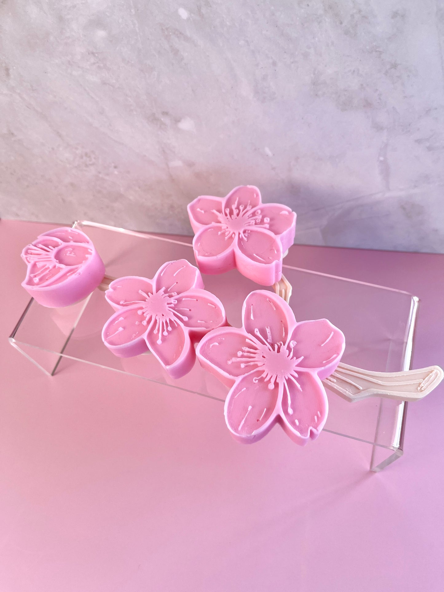 Cherry Blossom Soaps- Singles or Set