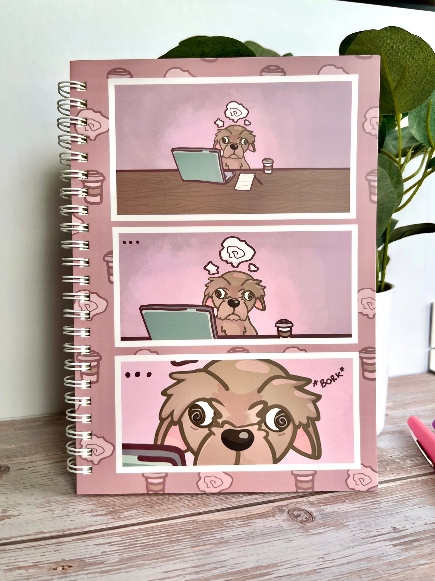Stressed Dog Notebook