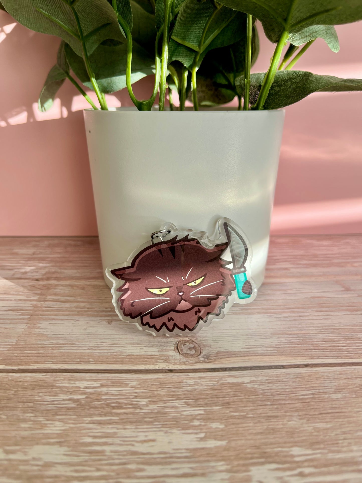 Violence Kitty Keychain