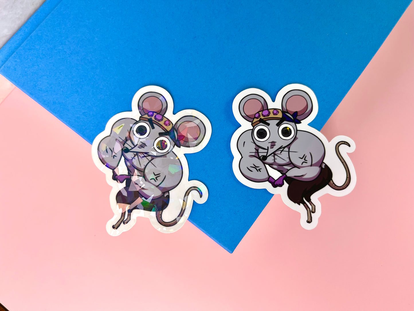 More Silly Anime Stickers - Glossy or Holographic