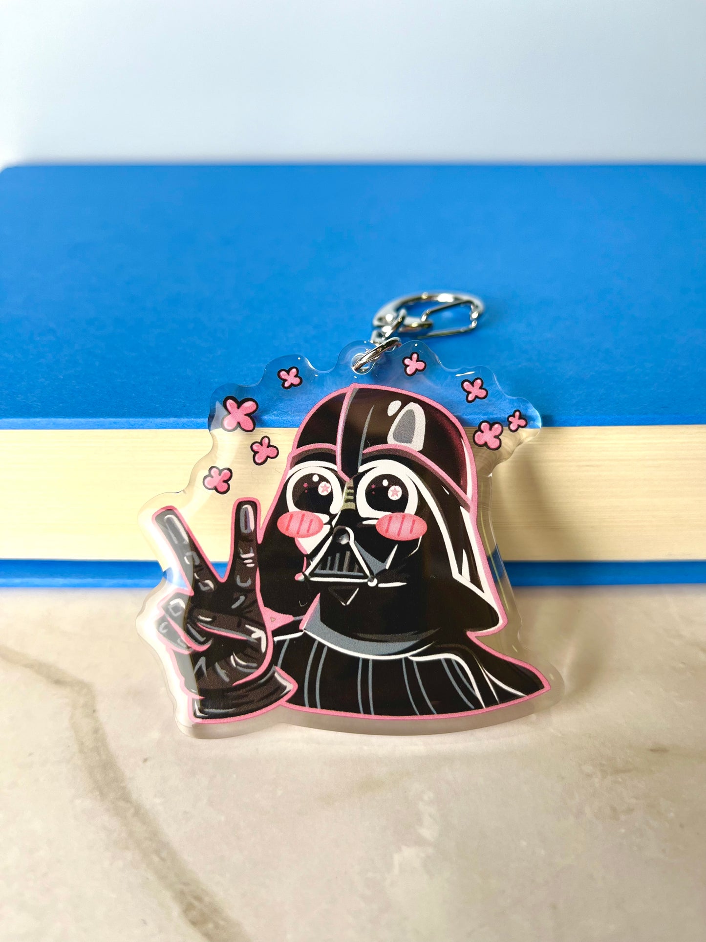 Kawaii Dark Lord Keychain
