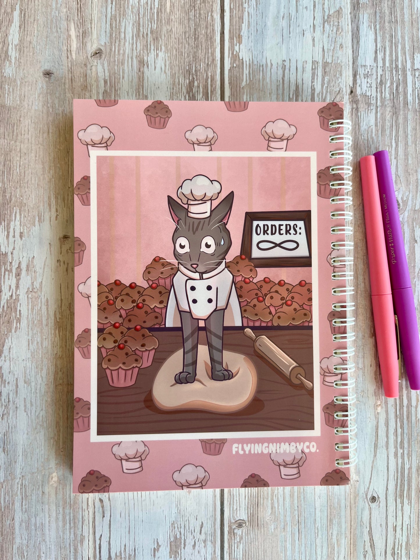 Cat Bakery Notebook