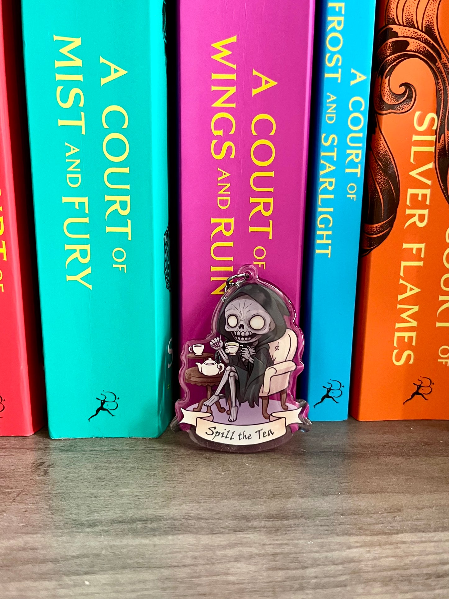 Spill the Tea Fae Keychain