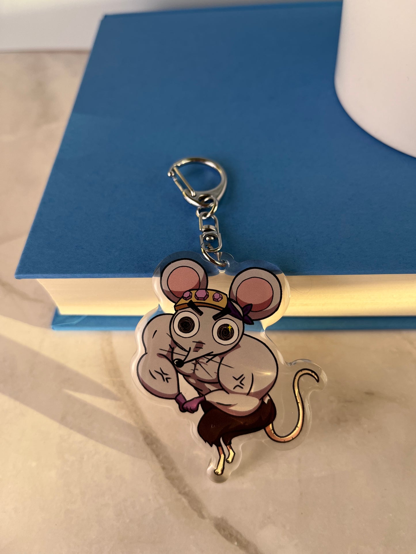 Muscle Mouse Keychain