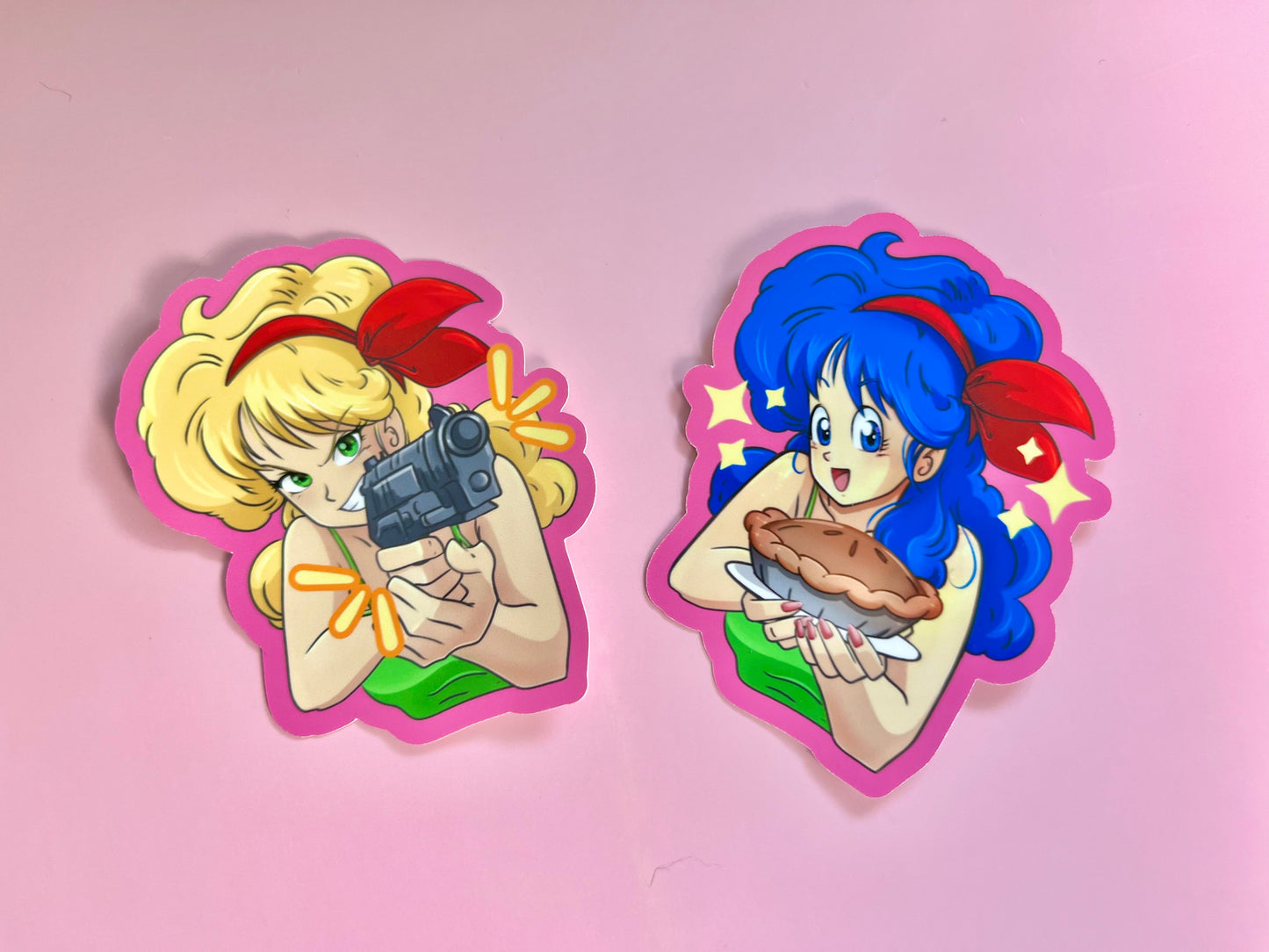 Split Personality Stickers - Glossy or Holographic